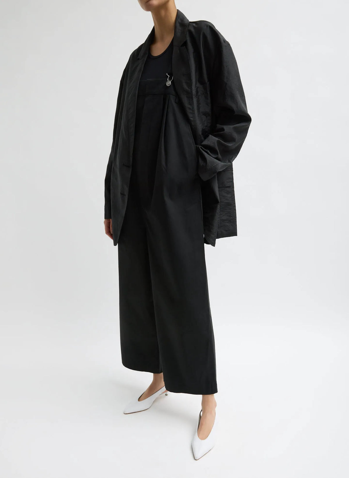 Bio Twill Overall Wide Leg Pant
