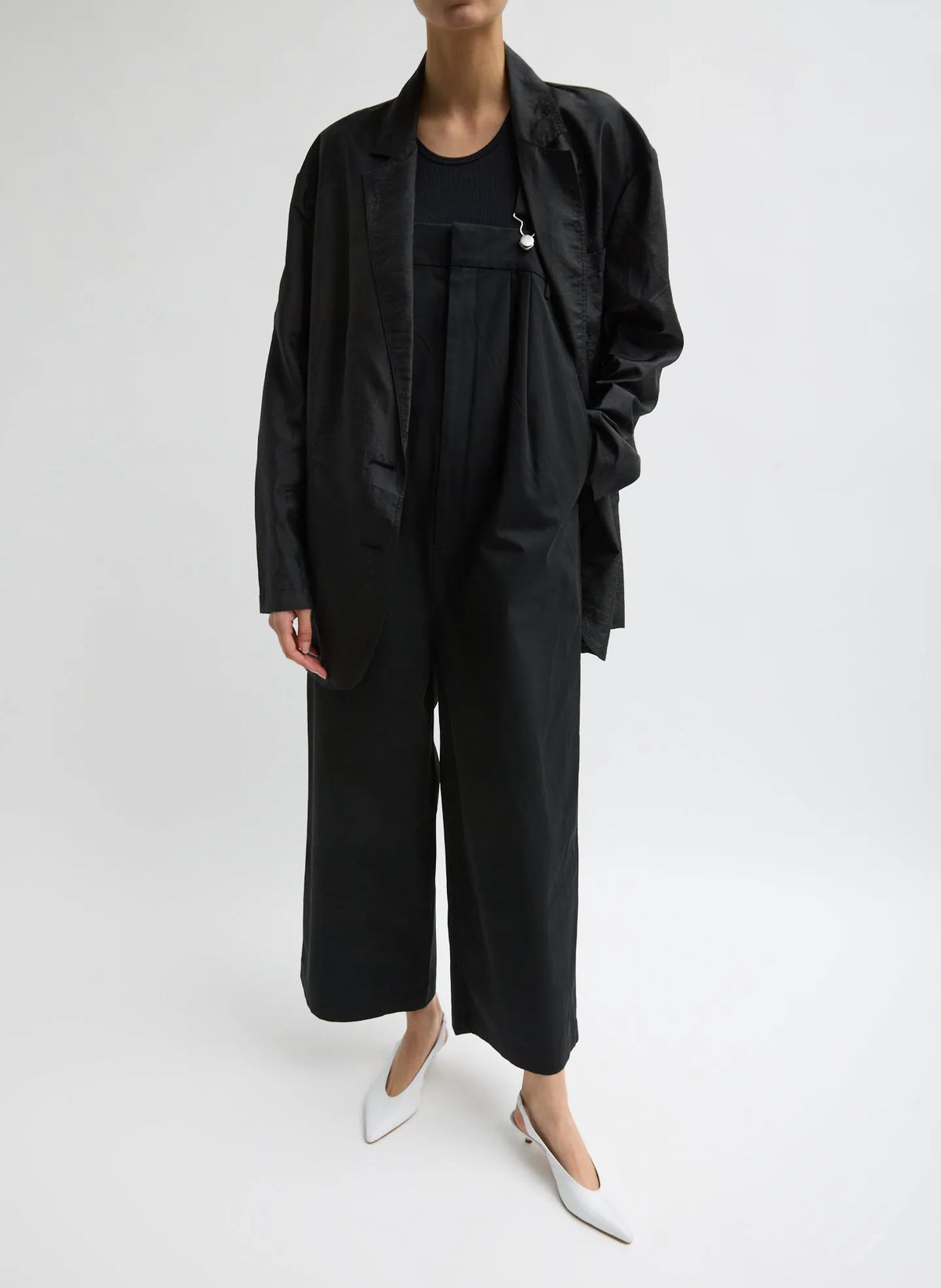 Bio Twill Overall Wide Leg Pant