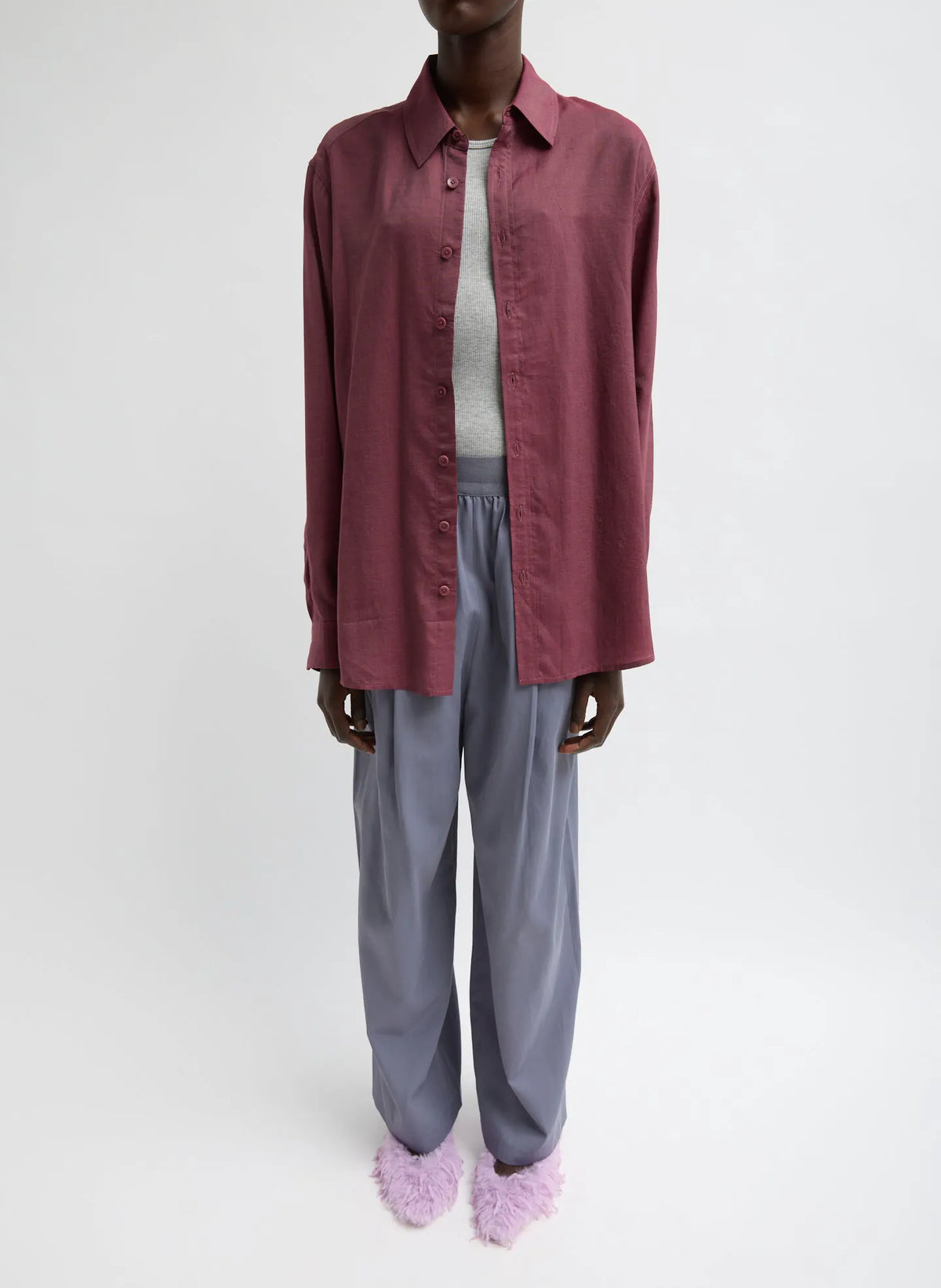 Drapey Suiting Marit Pull On Pant