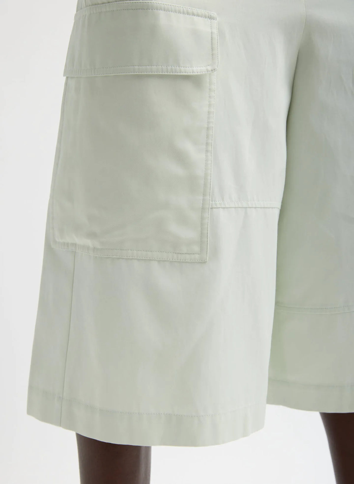 Drapey Suiting Cargo Short