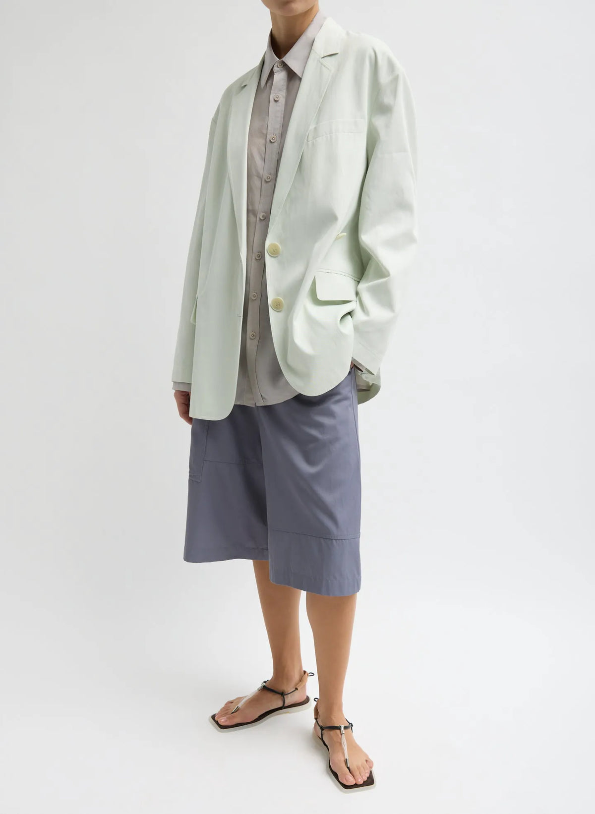 Drapey Suiting Liam Blazer