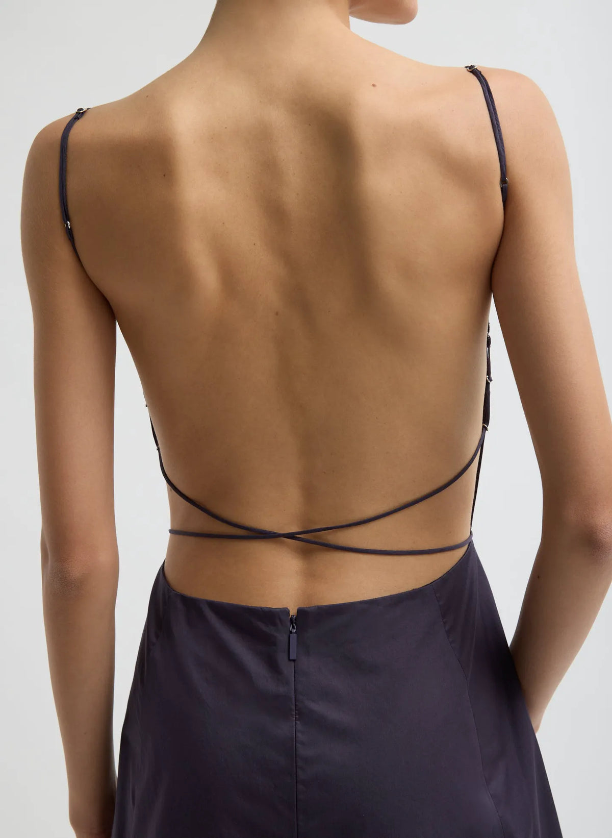 Eco Poplin Strappy Dress
