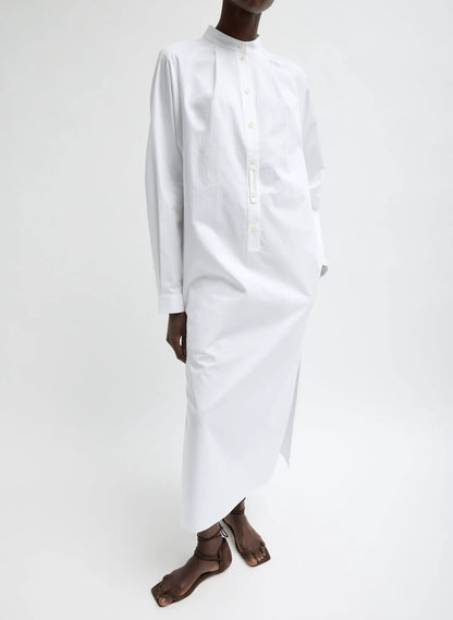 Eco Poplin Maxi Shirtdress