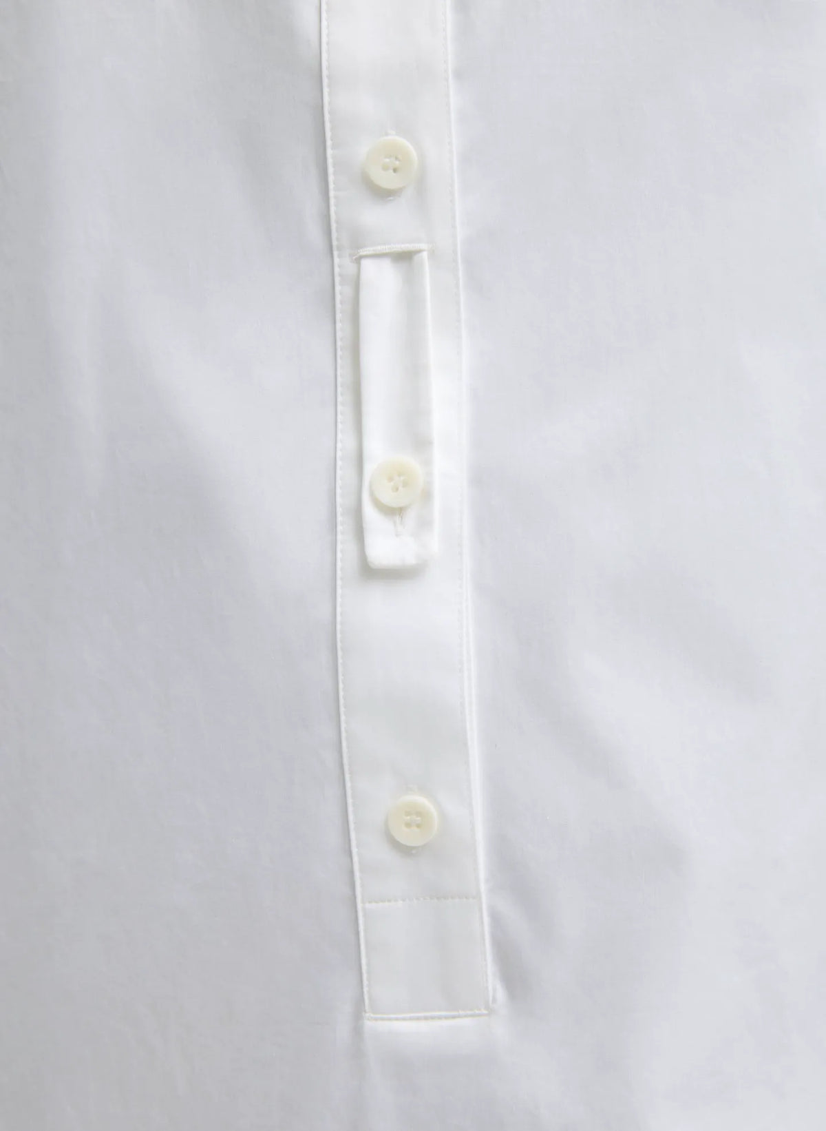Eco Poplin Maxi Shirtdress