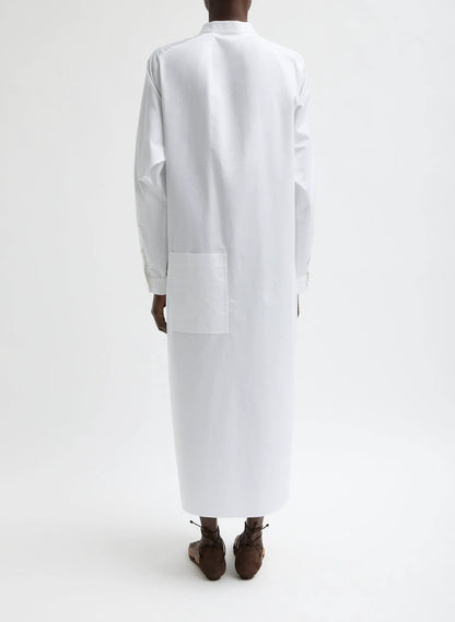 Eco Poplin Maxi Shirtdress