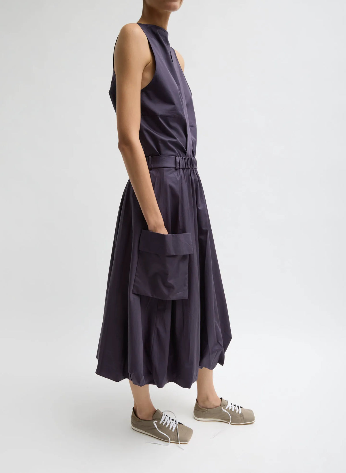 Eco Poplin Pull On Bubble Skirt
