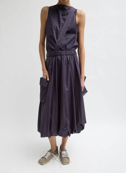 Eco Poplin Pull On Bubble Skirt