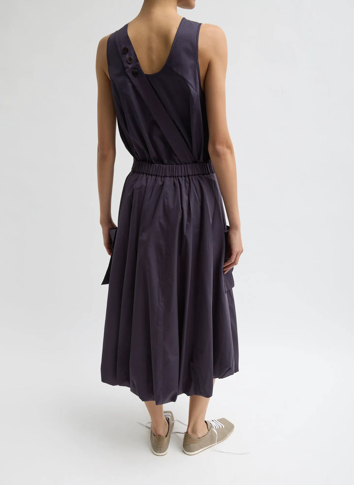 Eco Poplin Pull On Bubble Skirt