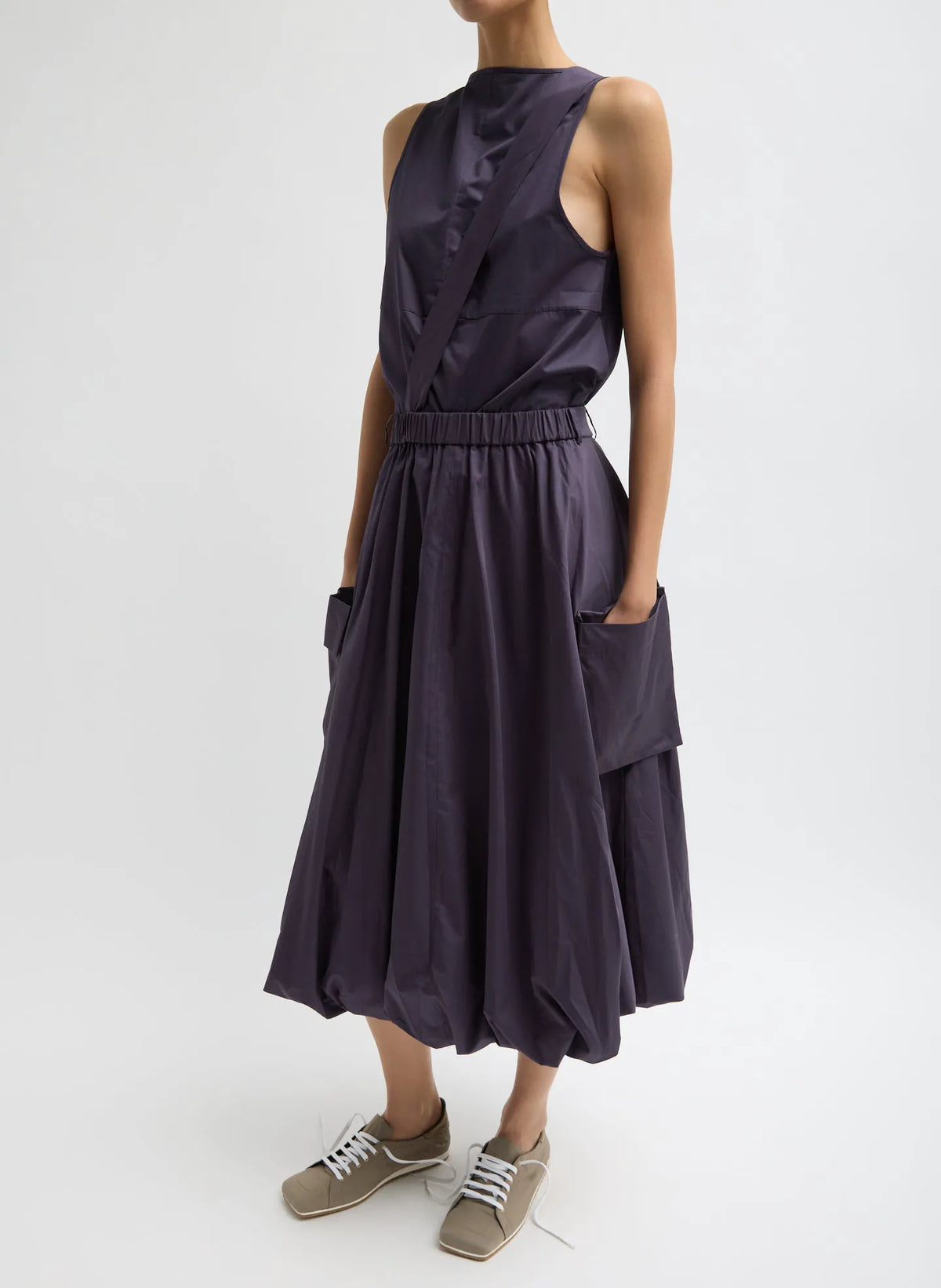 Eco Poplin Pull On Bubble Skirt