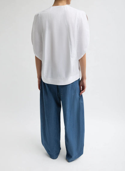 Eco Poplin Balloon Origami Top
