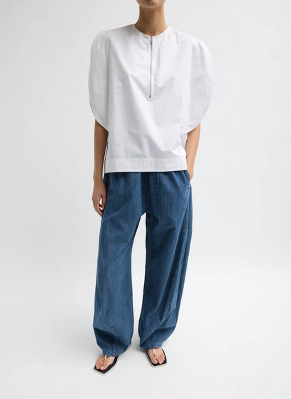 Eco Poplin Balloon Origami Top