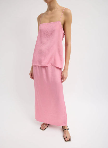 Summer Acetate Crinkle Cami