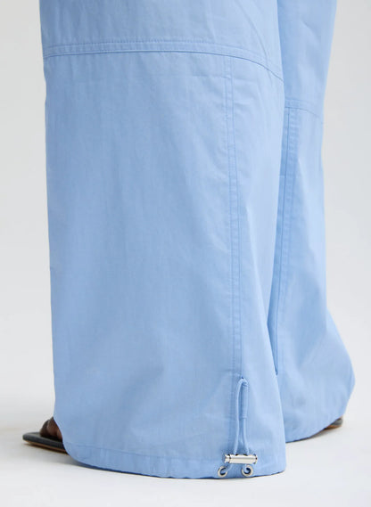Vintage Cotton Wide Leg Pull On Cargo Pant