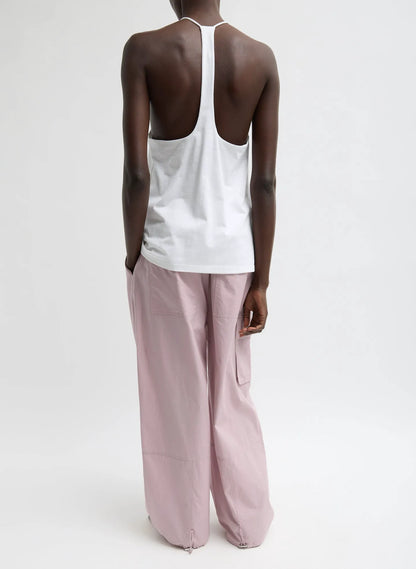 Vintage Cotton Wide Leg Pull On Cargo Pant