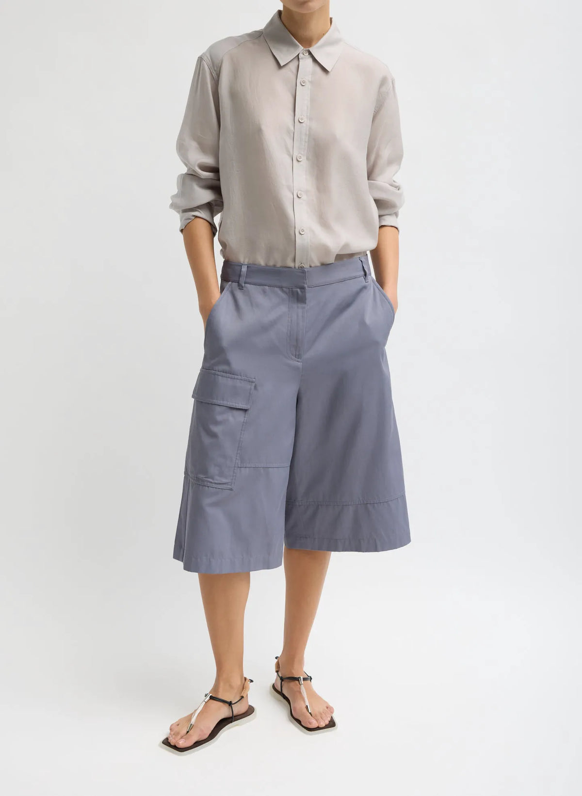 Silk Voile Charlie Men's Slim Shirt