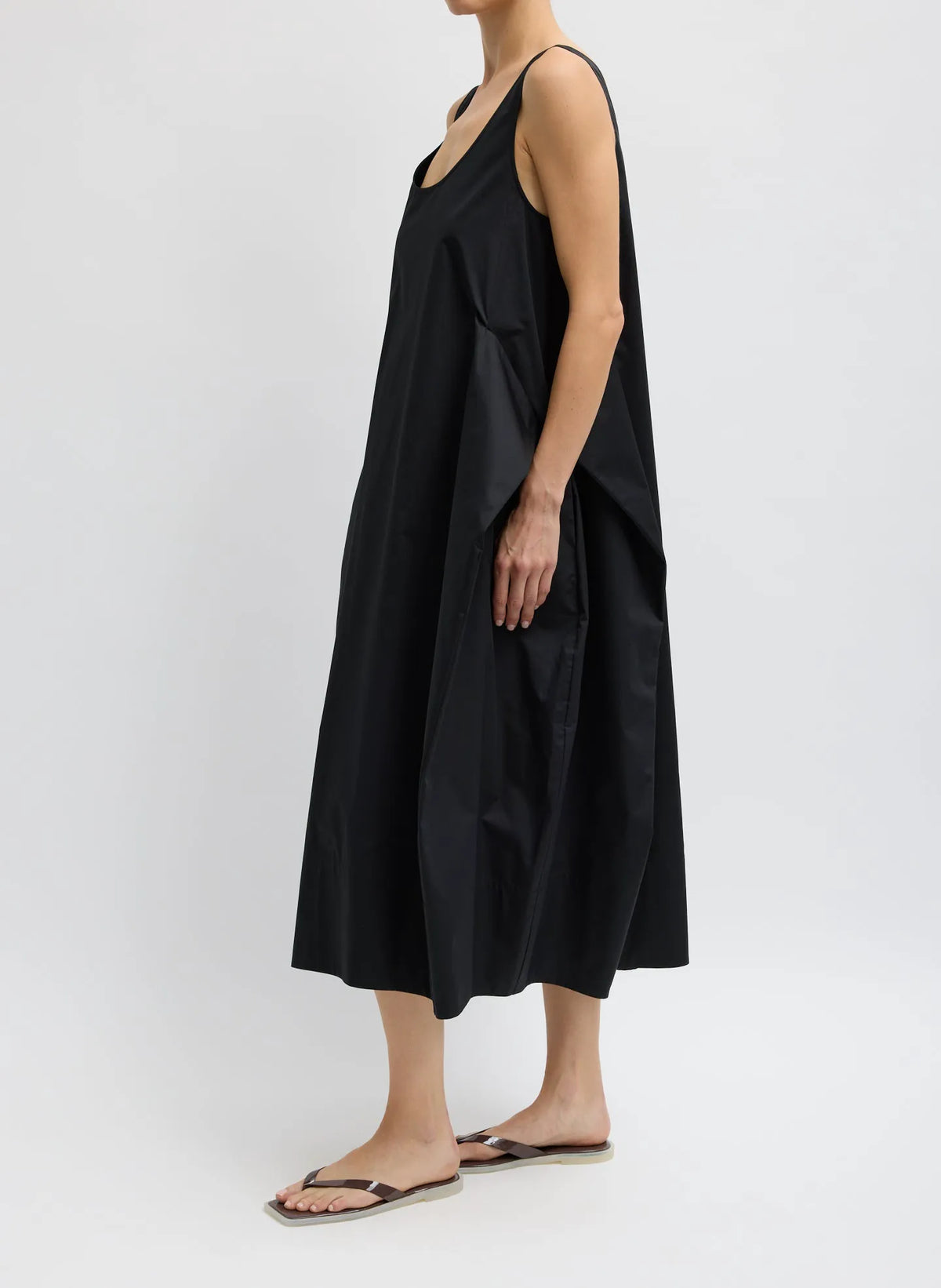 Eco Poplin Tank Dress