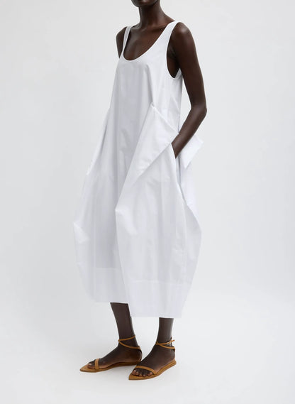 Eco Poplin Tank Dress