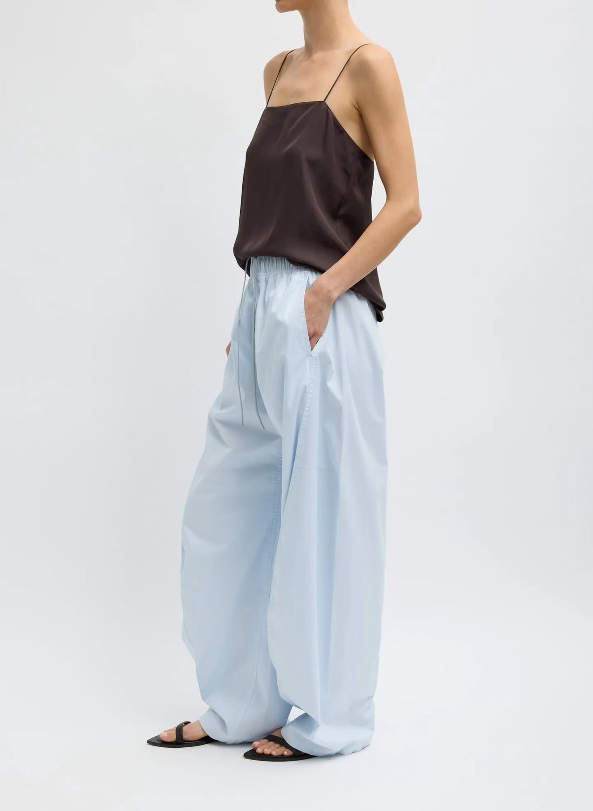 Garment Dyed Silky Cotton Winslow Pull On Pant