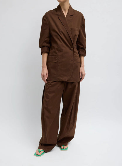 Garment Dyed Silky Cotton Liam Blazer