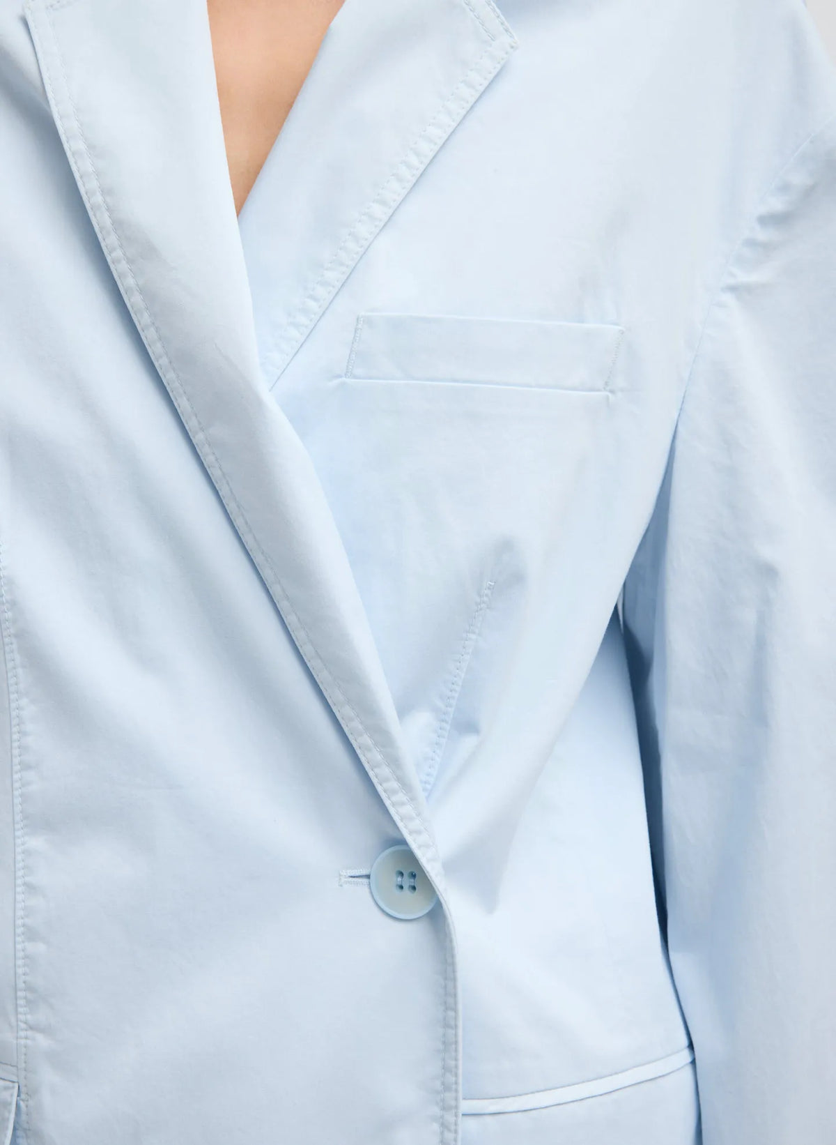 Garment Dyed Silky Cotton Liam Blazer
