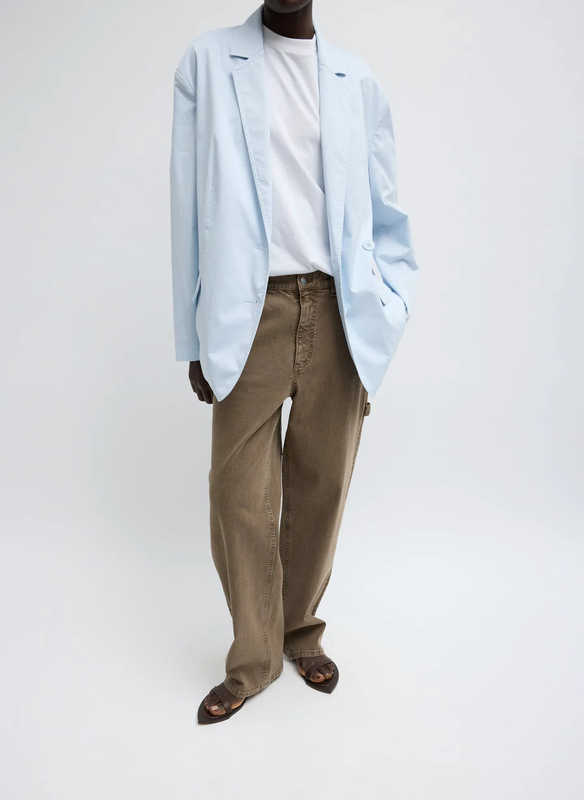 Garment Dyed Silky Cotton Liam Blazer