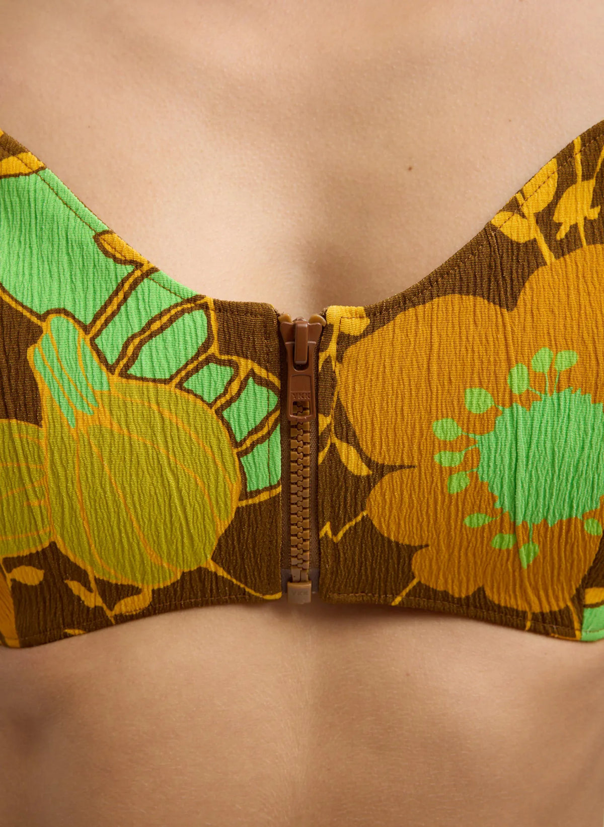 Kamara Print Strapless Bralette