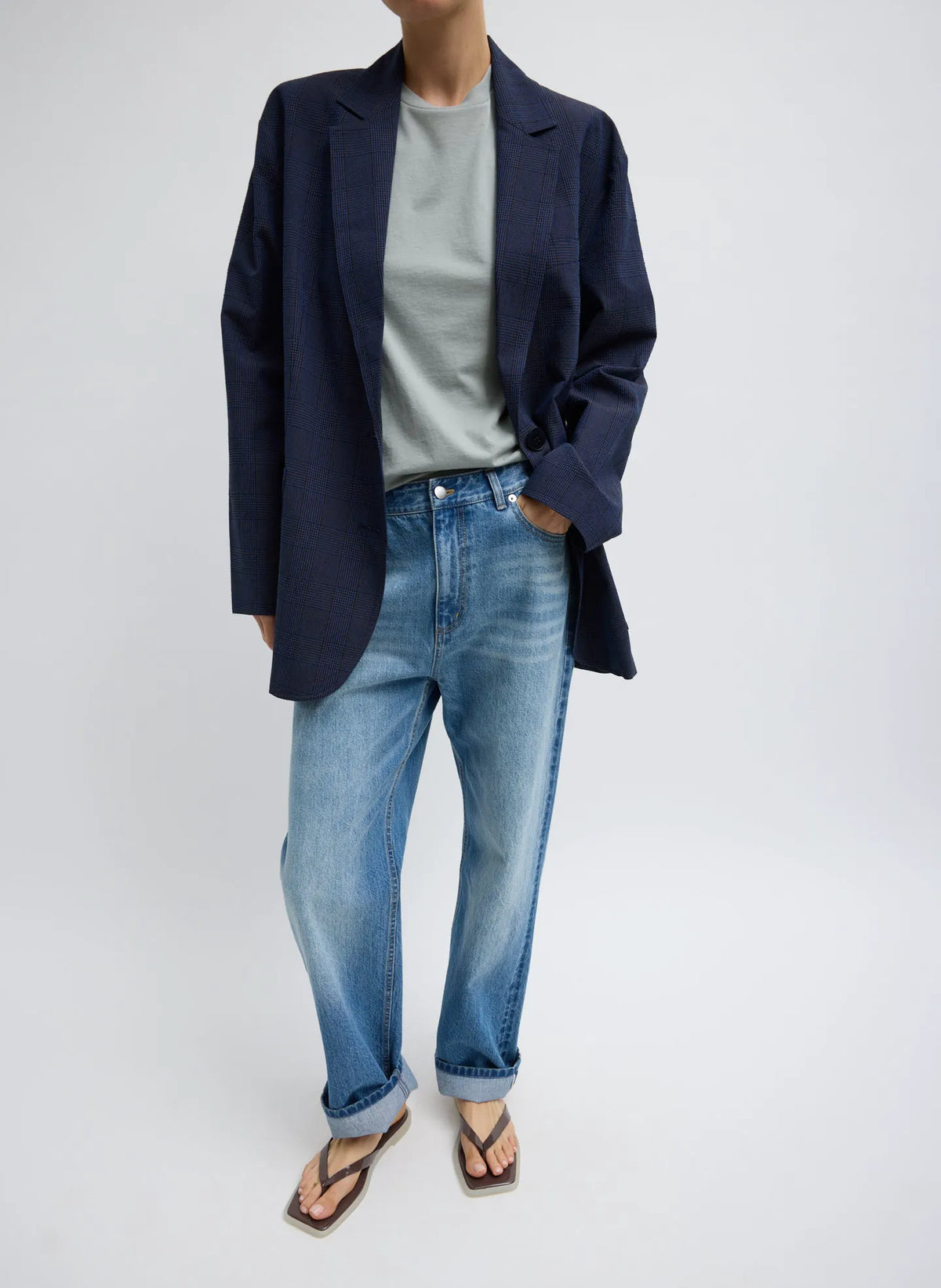 Menswear Crepon Liam Blazer