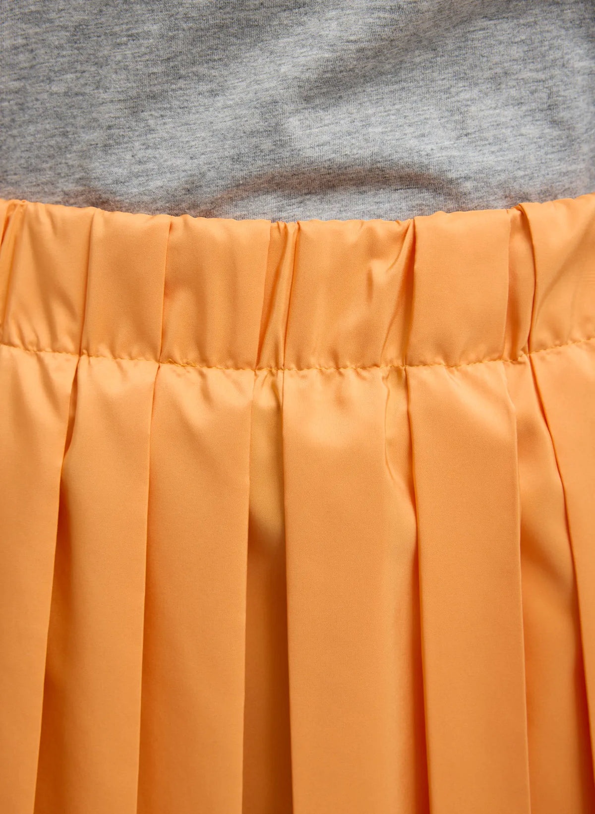 Summer Nylon Pull On Mini Skirt