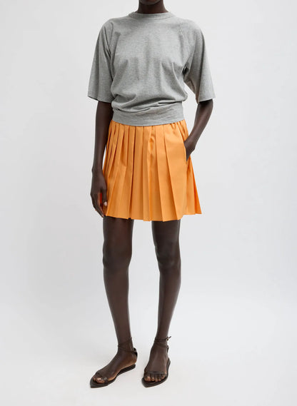Summer Nylon Pull On Mini Skirt