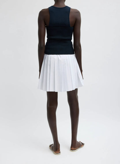 Summer Nylon Pull On Mini Skirt