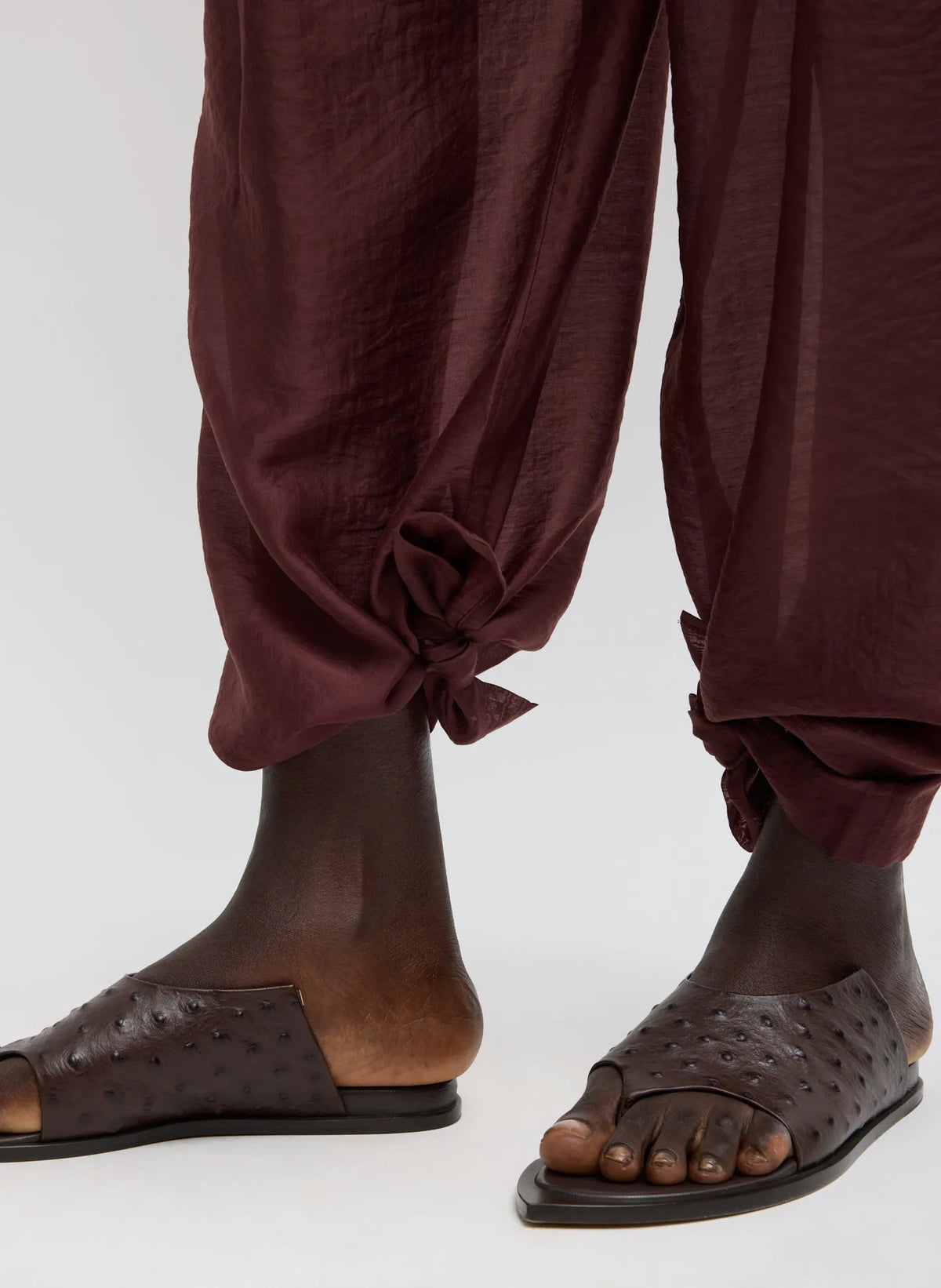 Summer Voile Stella Pant With Slit Detail