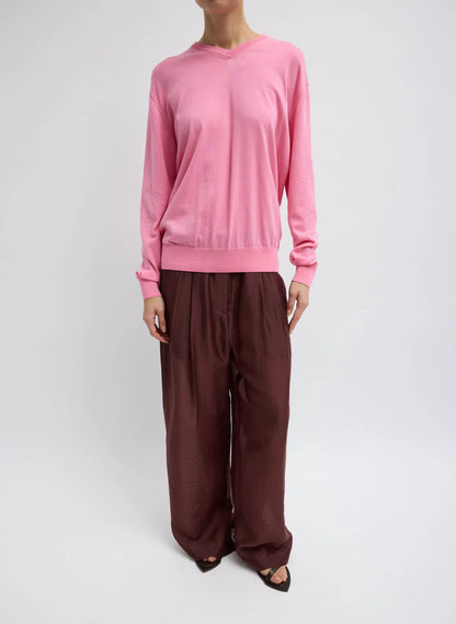 Summer Voile Stella Pant With Slit Detail
