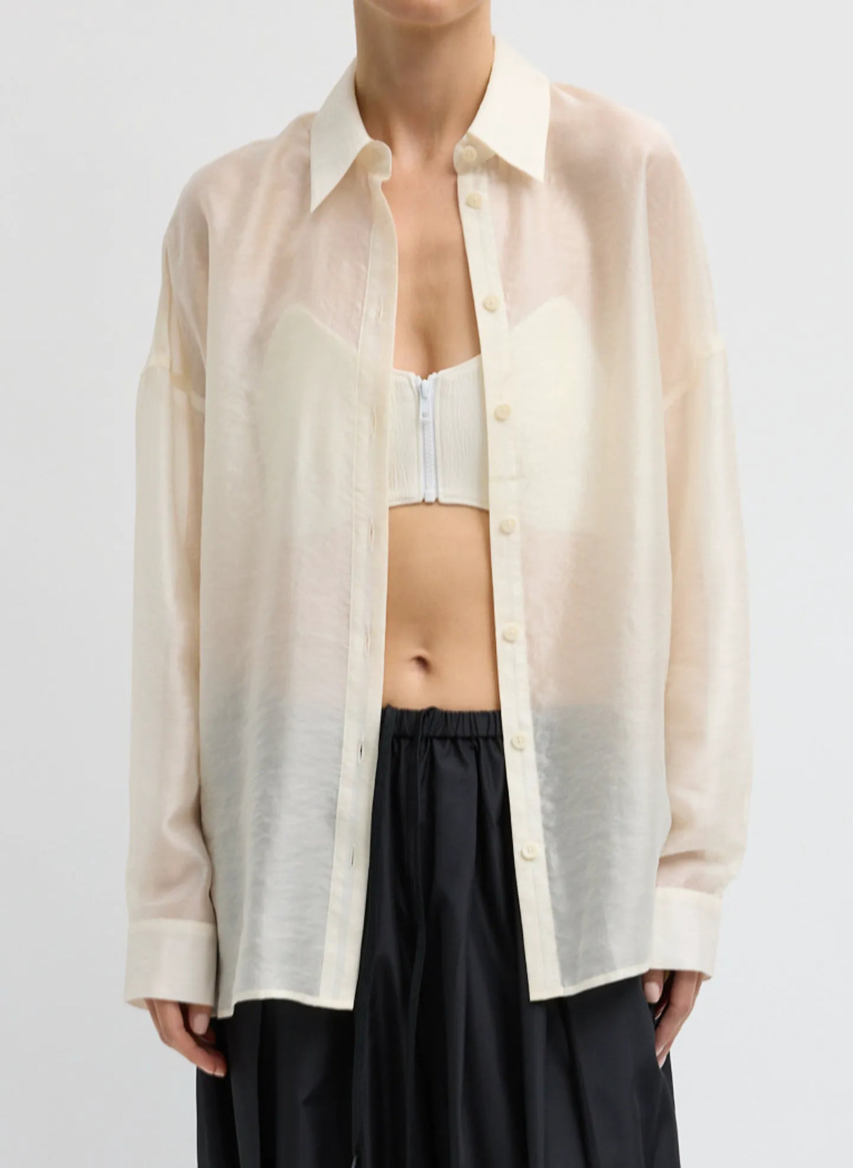 Summer Voile Oversized Shirt
