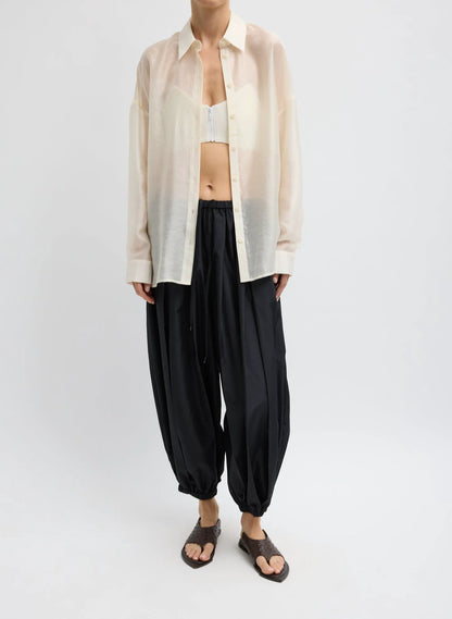 Summer Voile Oversized Shirt