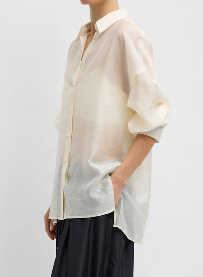 Summer Voile Oversized Shirt