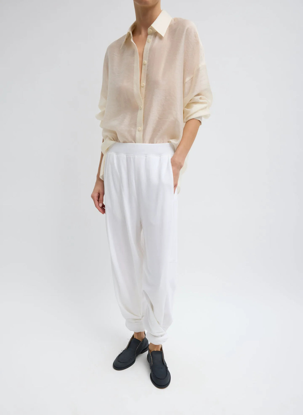 Summer Voile Oversized Shirt