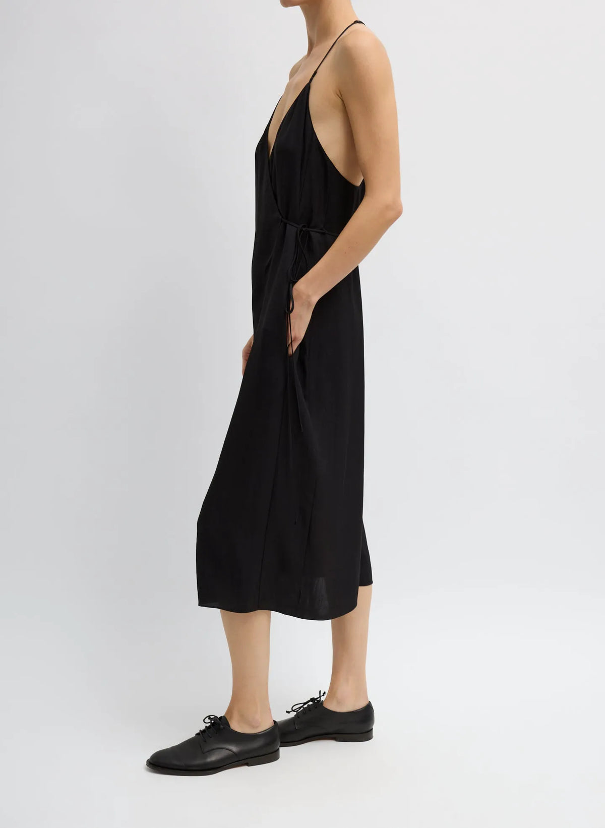 Summer Slip Wrap Dress