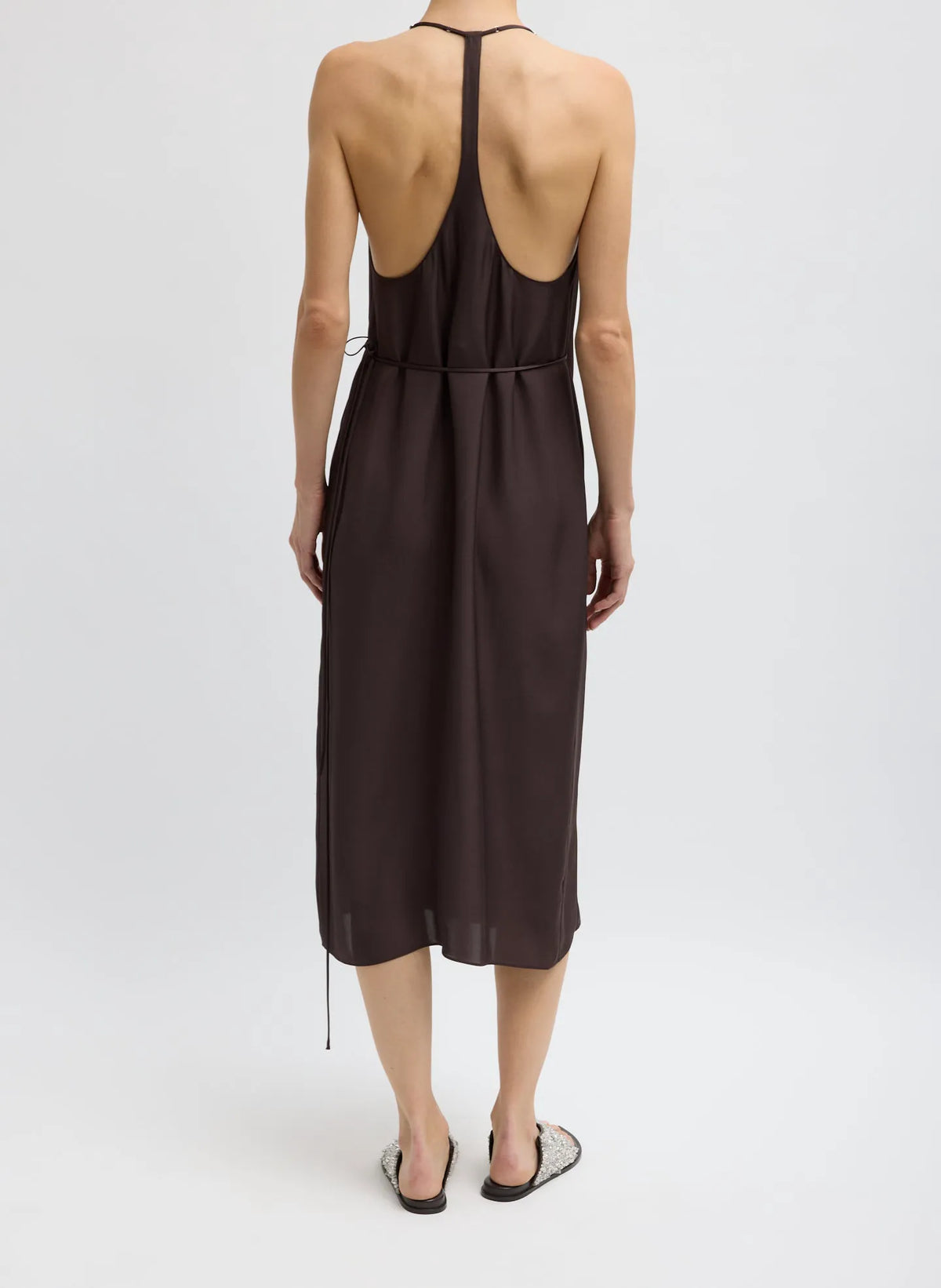 Summer Slip Wrap Dress