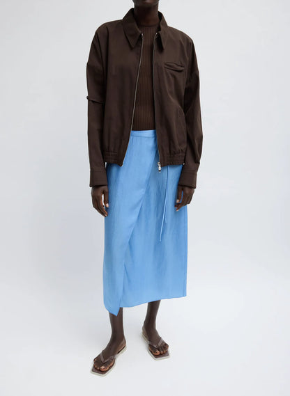 Summer Slip Wrap Skirt