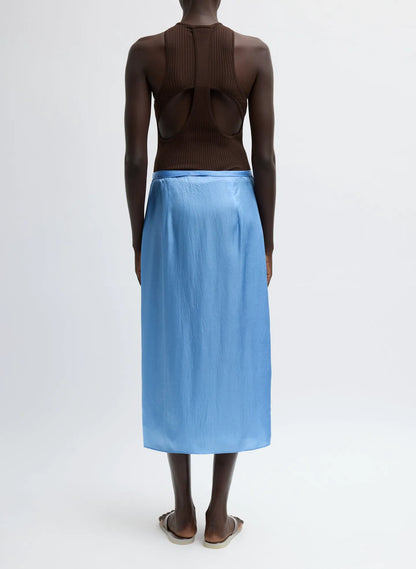Summer Slip Wrap Skirt