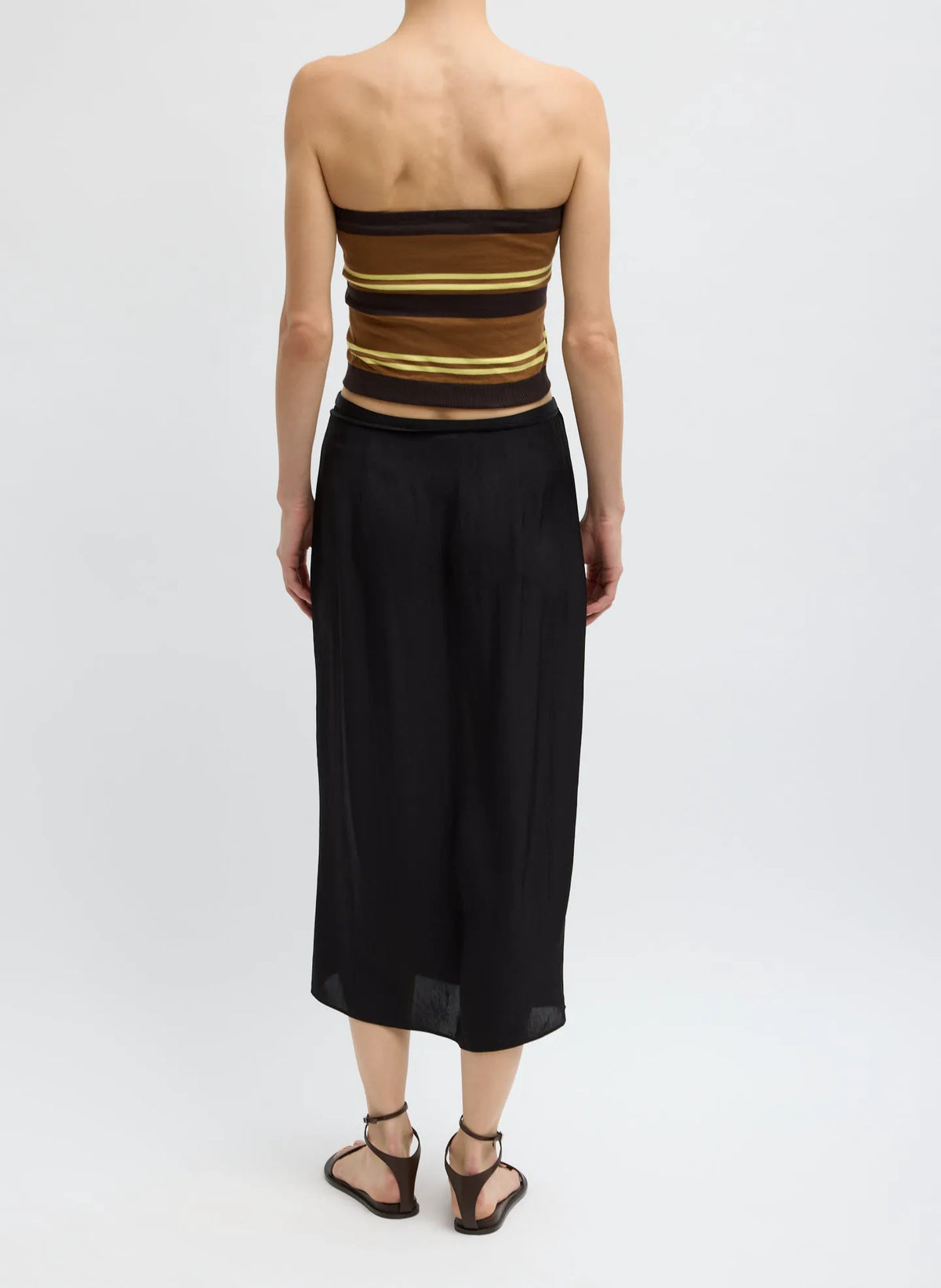 Summer Slip Wrap Skirt