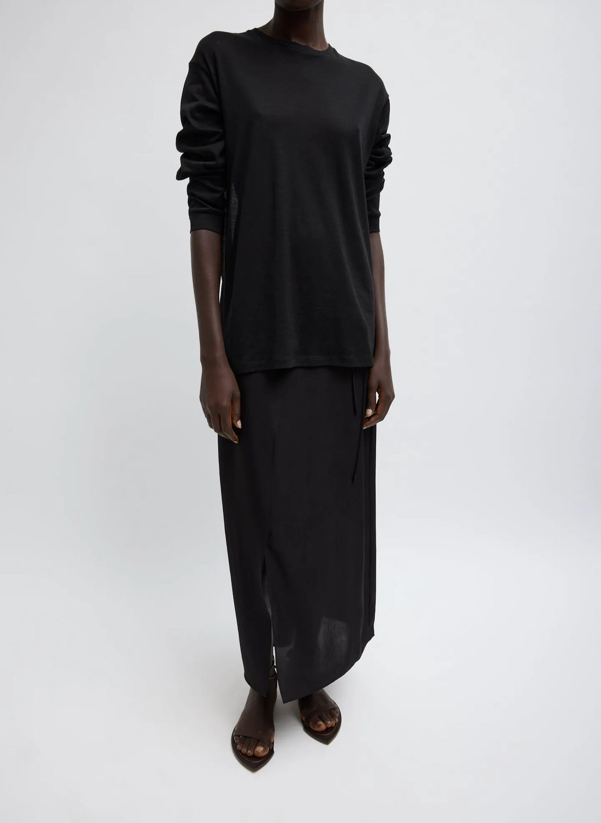 Summer Slip Wrap Skirt