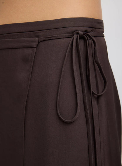 Summer Slip Wrap Skirt