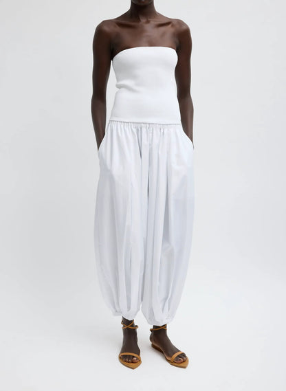 Ribbed Sweater Tube Top