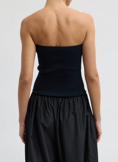 Ribbed Sweater Tube Top
