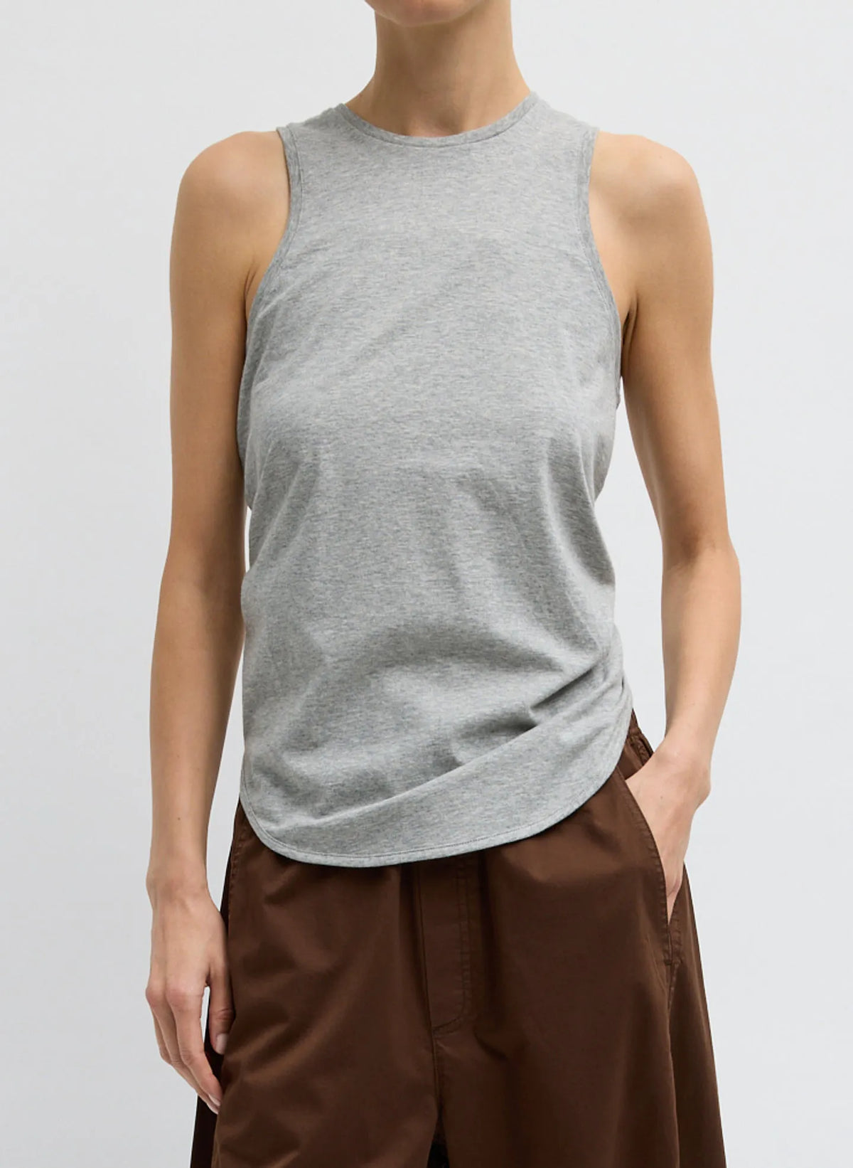 Shirred Back Tank