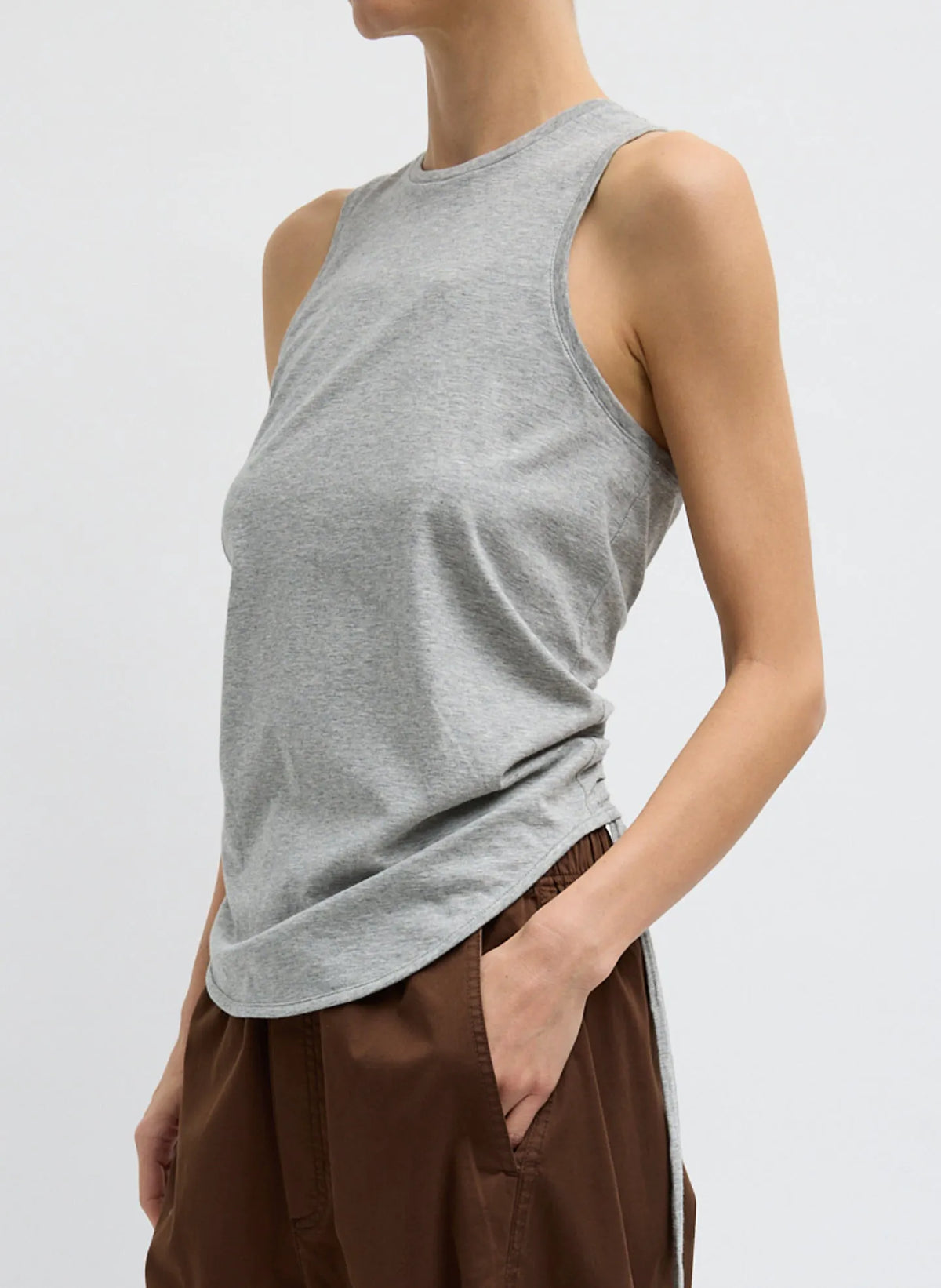 Shirred Back Tank