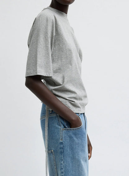 Short Sleeve T-Shirt With Shirred Back