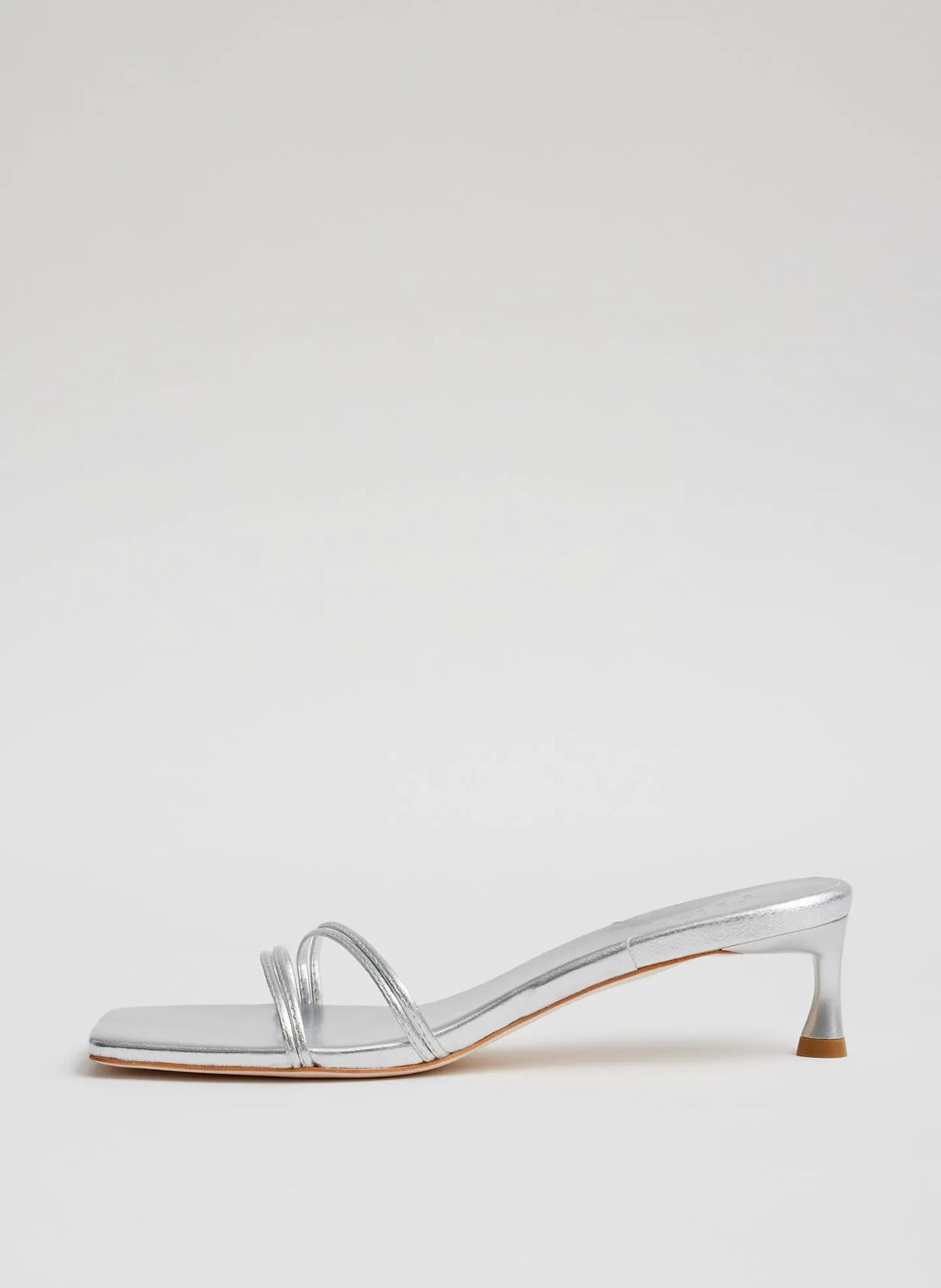Metallic Nappa Jim Sandal